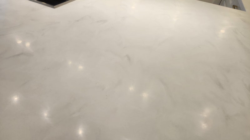 그라인더 손상 클로즈업